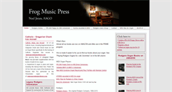 Desktop Screenshot of frogmusic.com